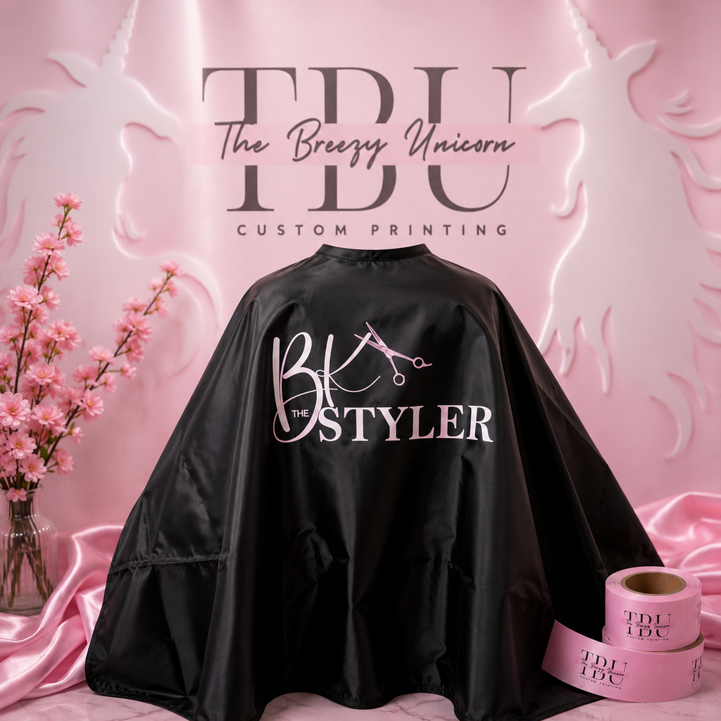 Custom Salon Cape